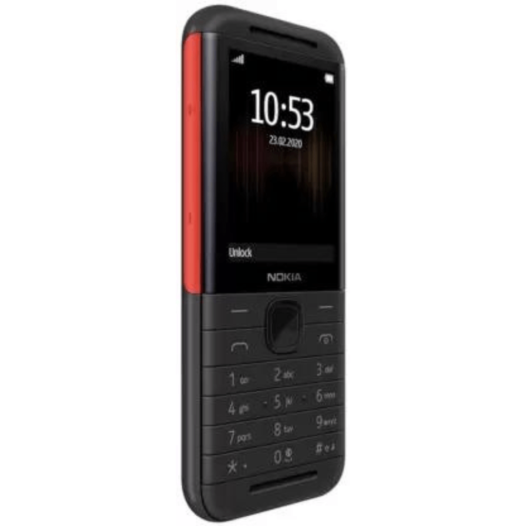 nokia red black phone