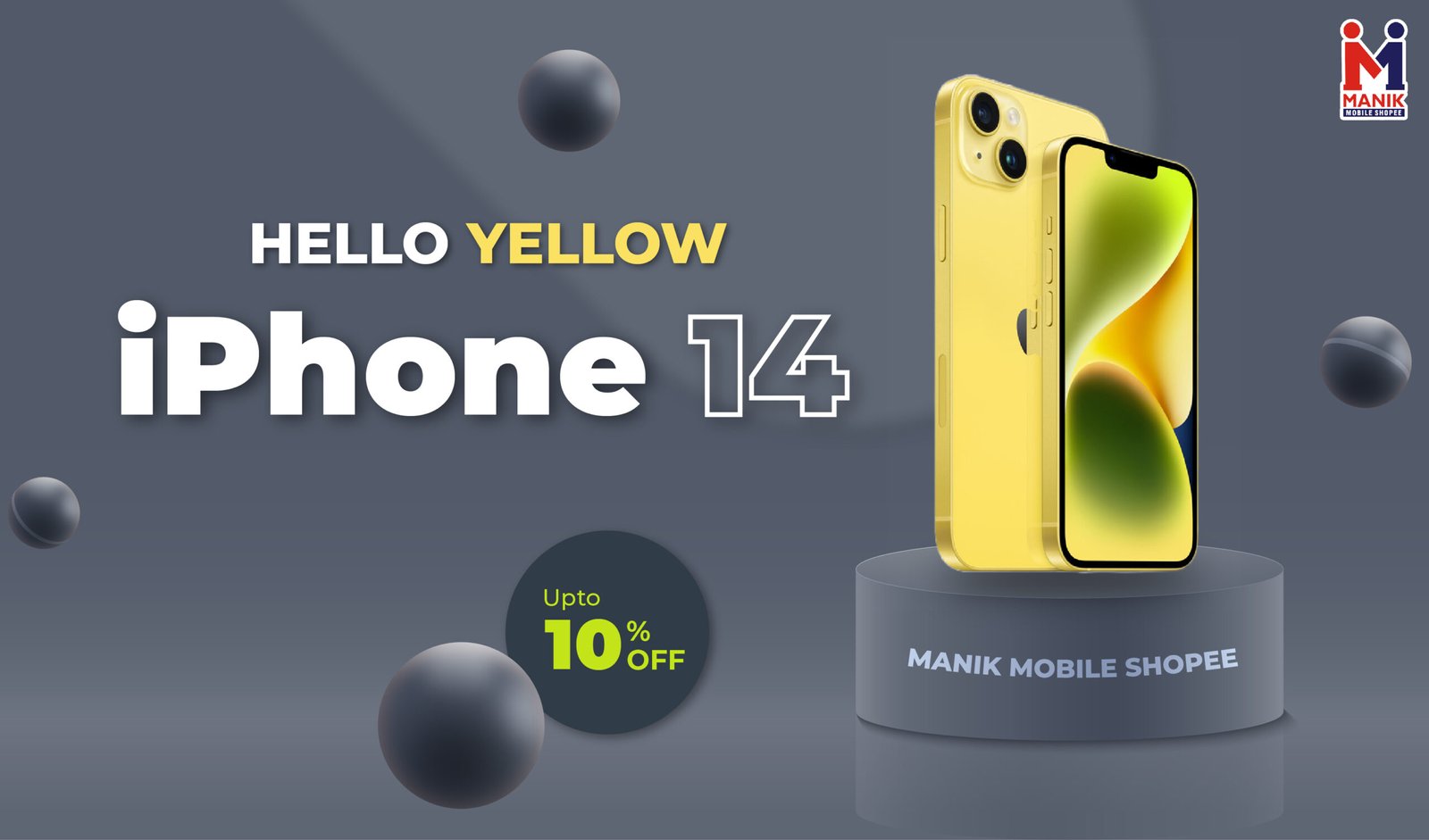 Iphone 14 plus yellow