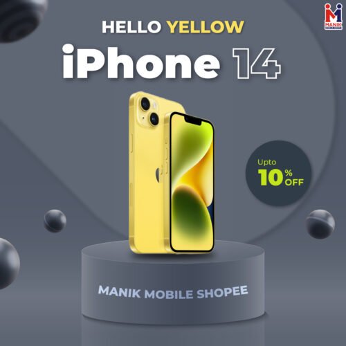 Iphone 14 yellow