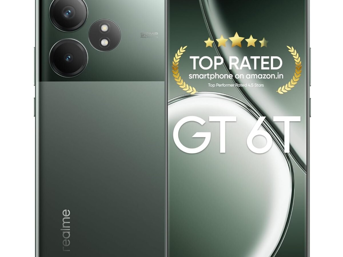 スマートフォン本体 realme GT 6T 12GB 256GB Green realme GT 6T 5G (Razor Green,12GB RAM+512GB Storage