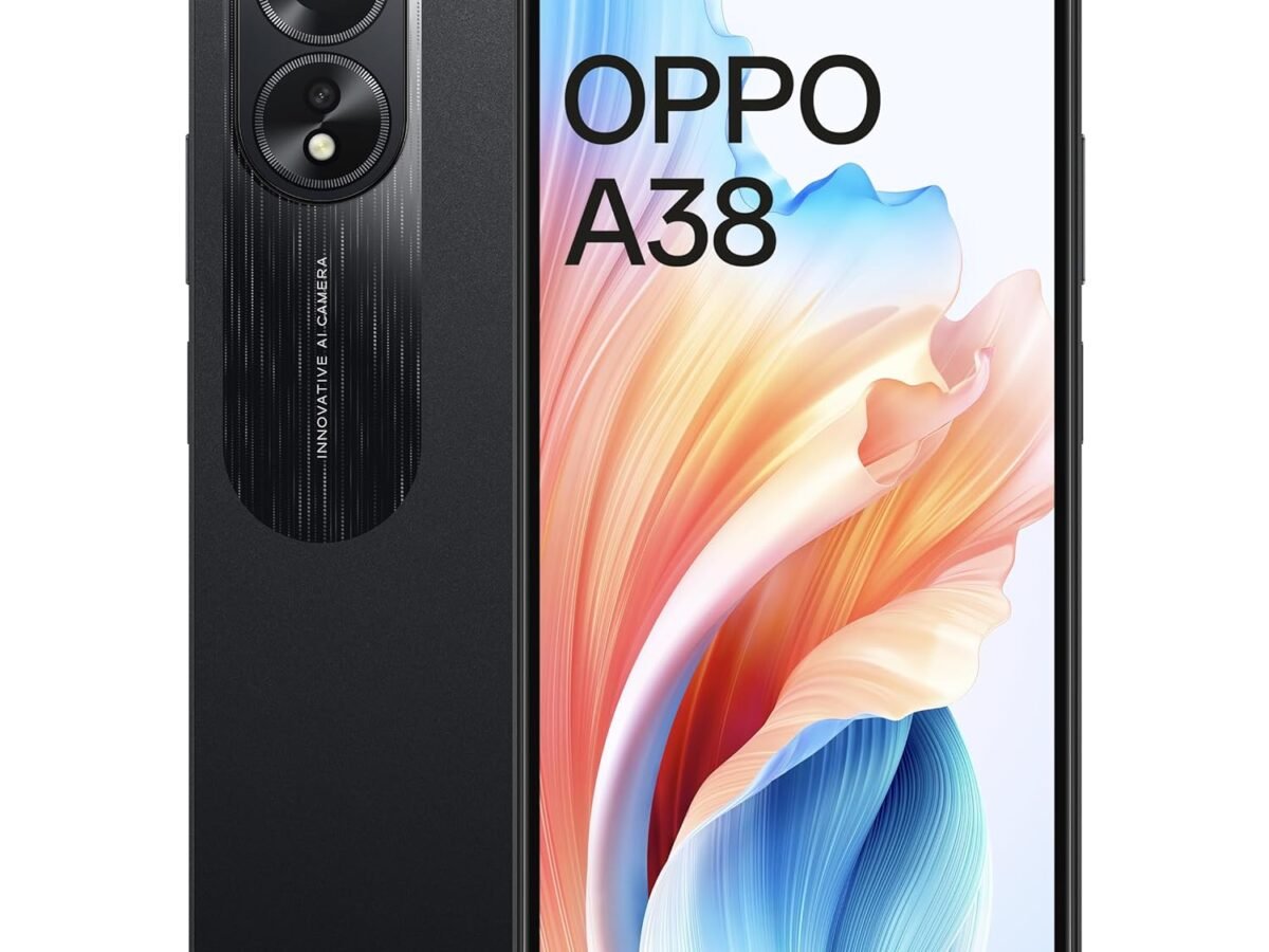 Oppo 2579 A38 4/128 GB Glowing Black - Manik Mobile Shopee