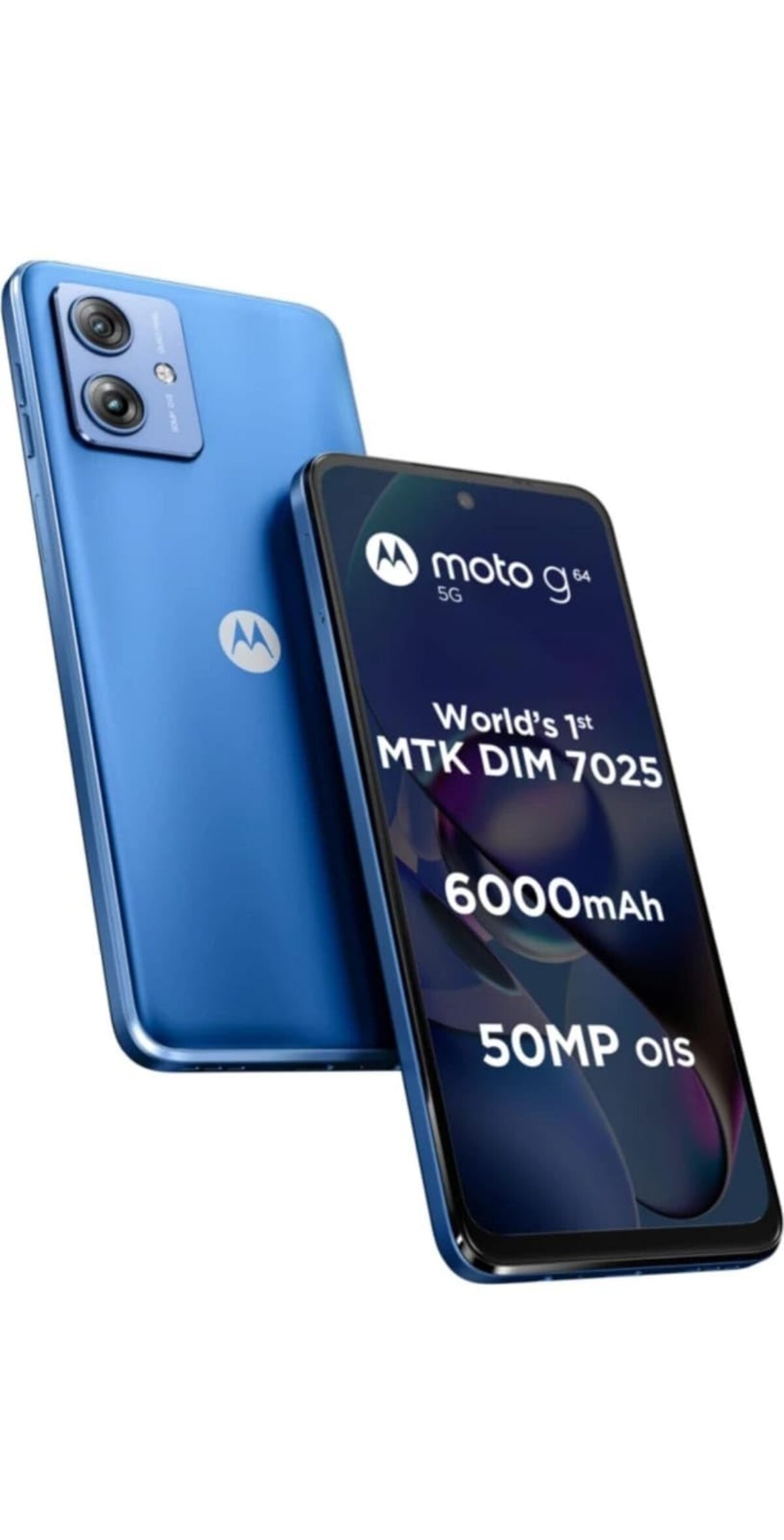 Motorola G64 5G 8+128 Pearl Blue - Manik Mobile Shopee