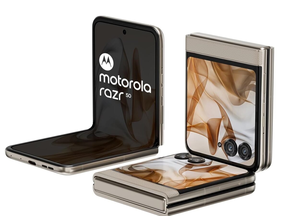 Motorola Razr 50 8/256 GB Beach Sand - Manik Mobile Shopee
