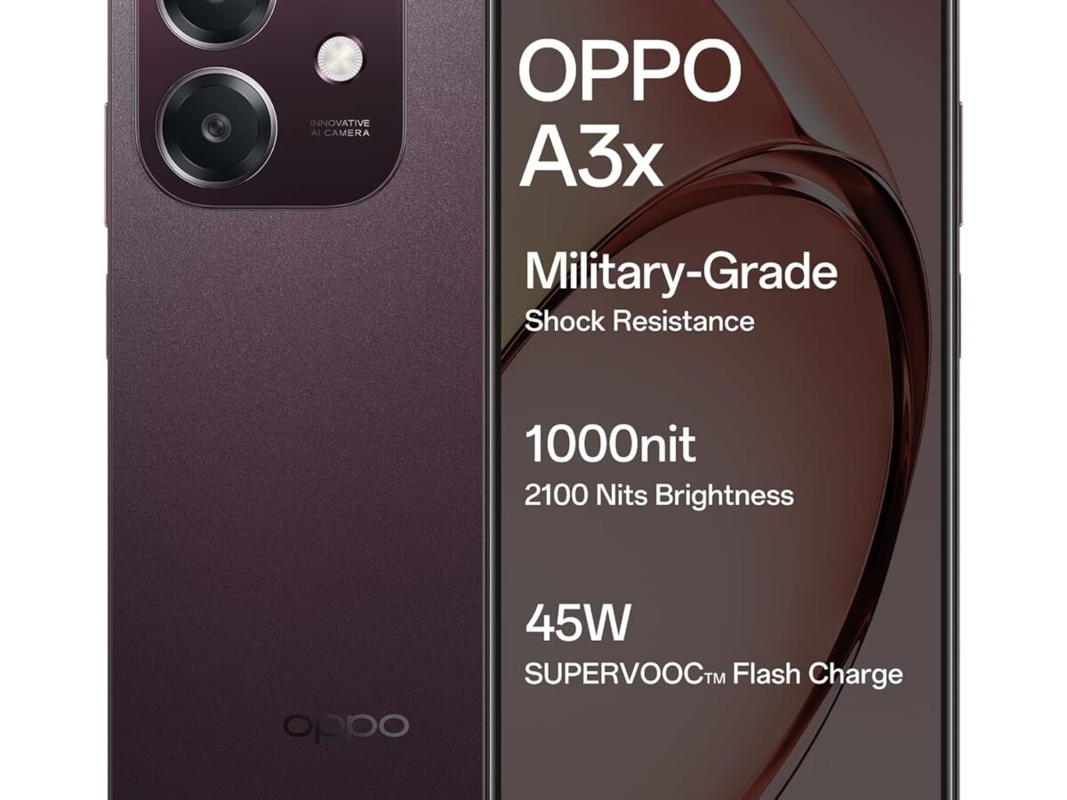 Oppo 2641 A3X 4G 4/128 GB Nebula Red - Manik Mobile Shopee