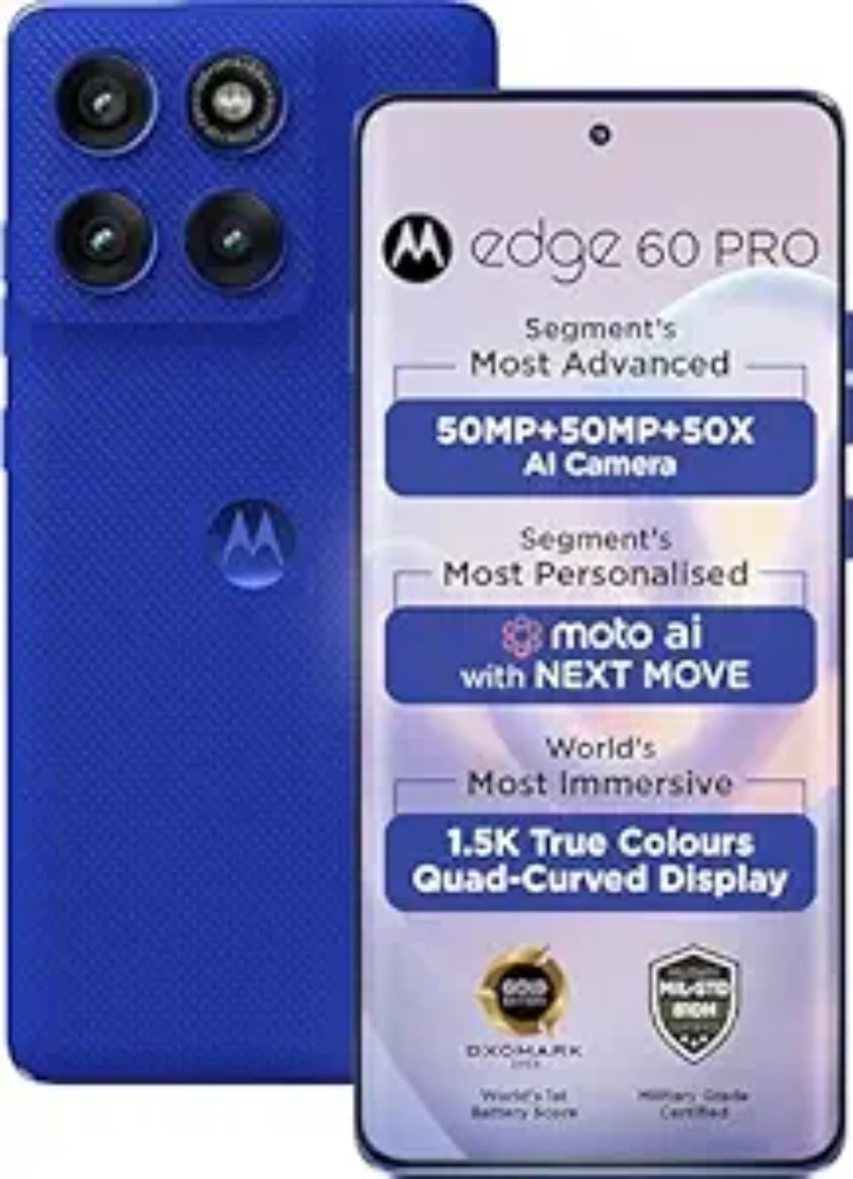 Edge 60 Pro 12/256 GB Pantone Dazzling Blue-