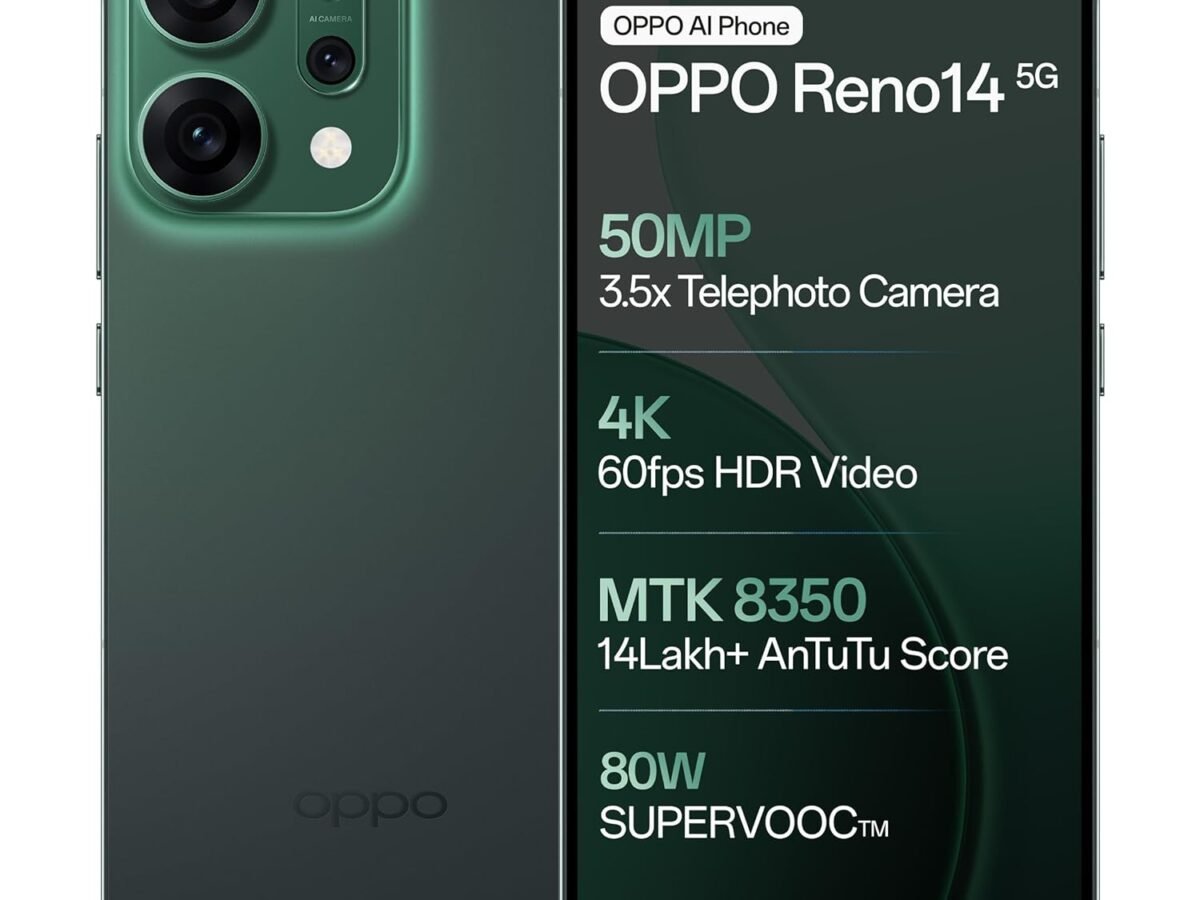 Oppo 2737 Reno 14 8/256 GB Mint Green - Manik Mobile Shopee