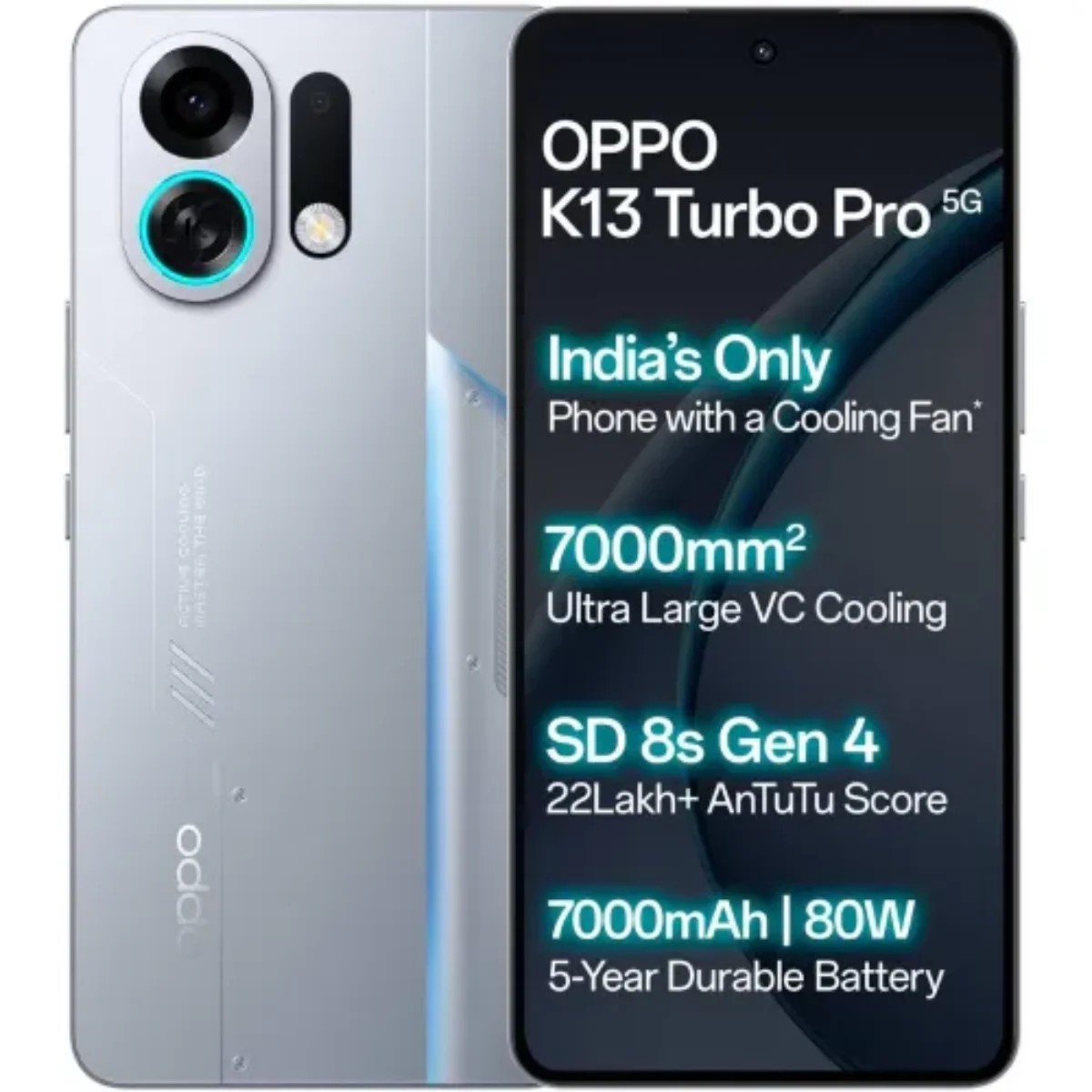 K13 Turbo Pro 12/256 GB Silver Knight - Manik Mobile Shopee