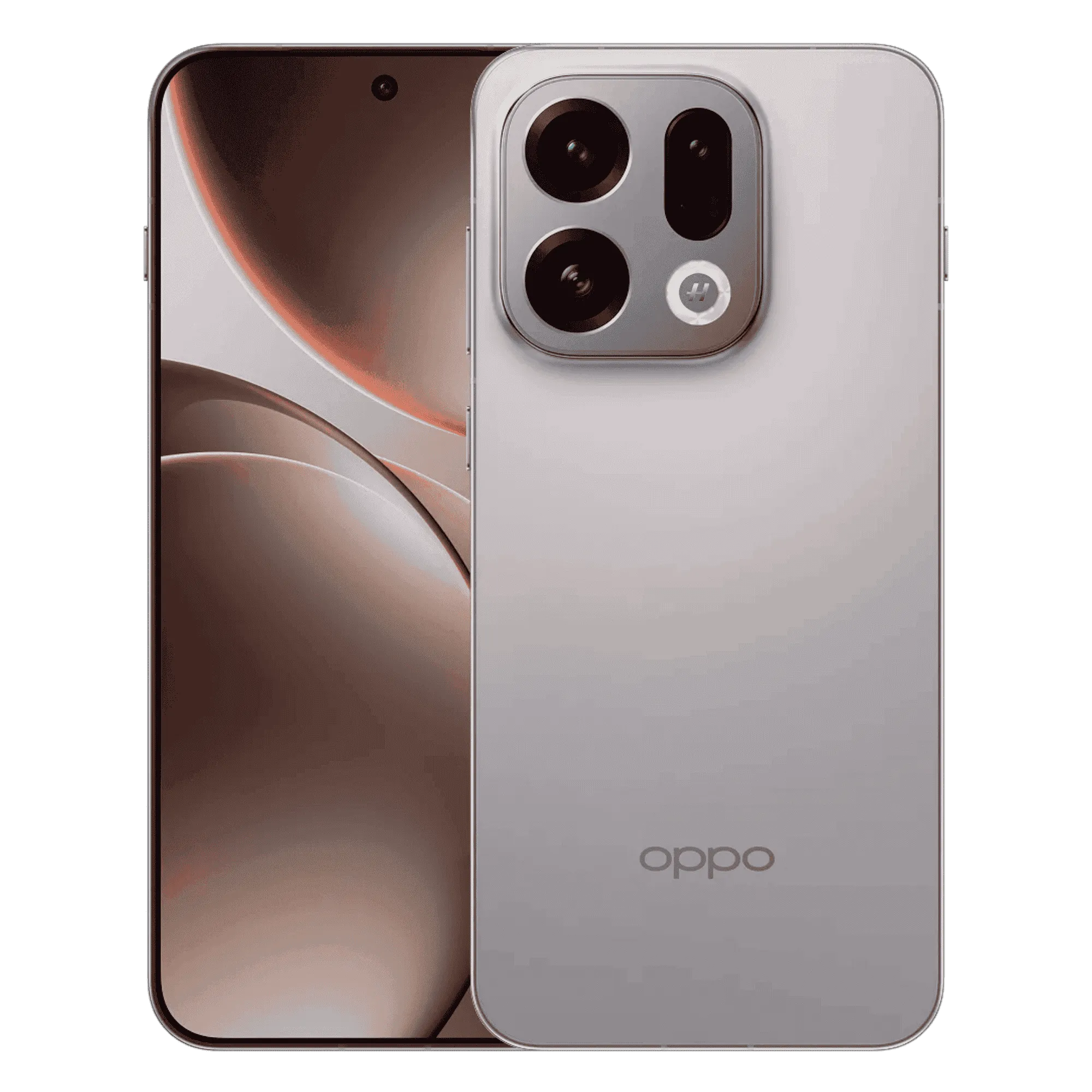 Oppo-find-x9-5g-titanium-grey-12gb-256gb-Front-Back-View-Model