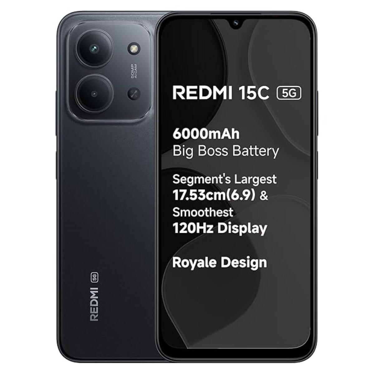 Redmi 15C 8/128 GB Midnight Black - Manik Mobile Shopee