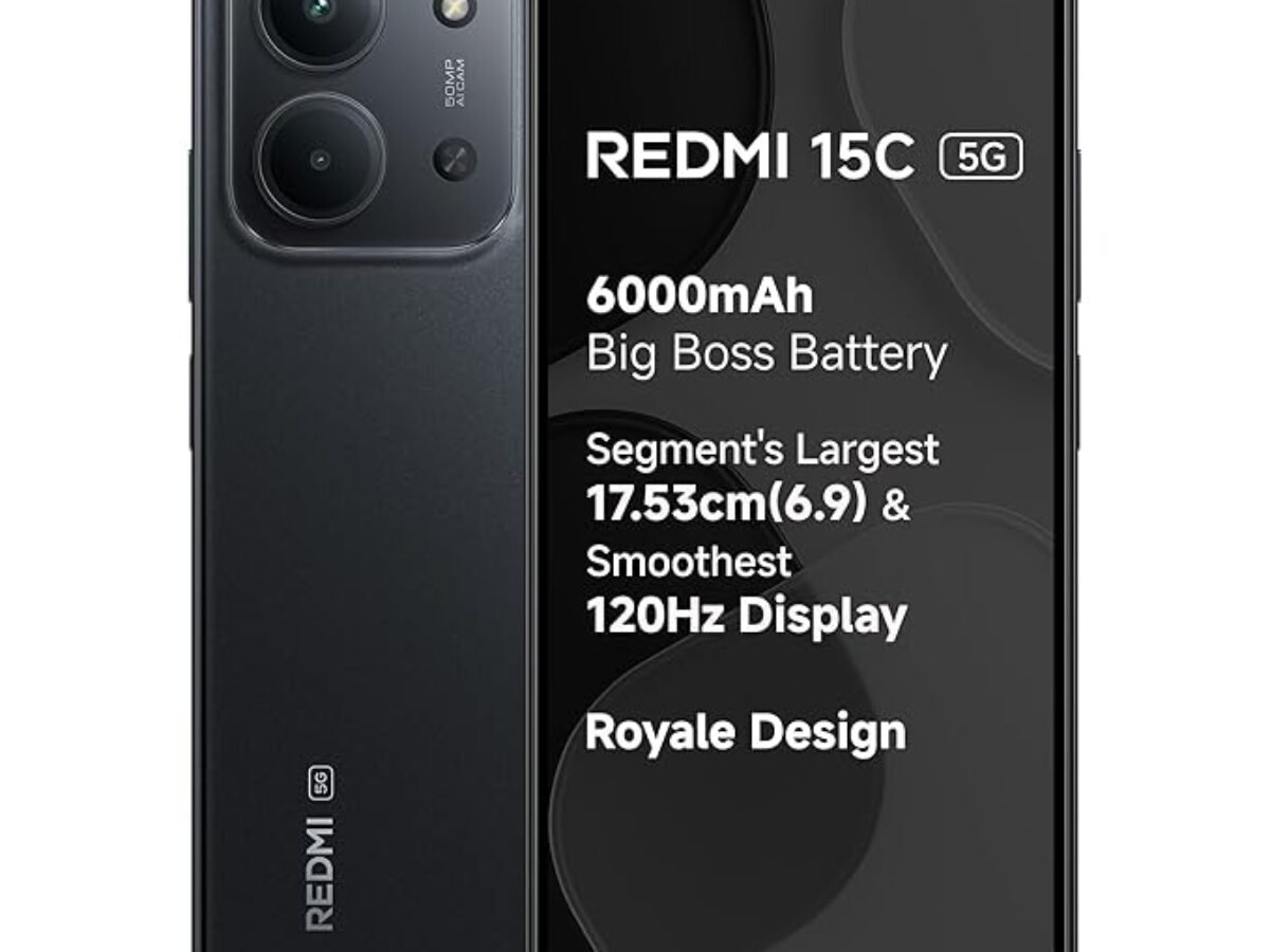 Redmi 15C 8/128 GB Midnight Black - Manik Mobile Shopee