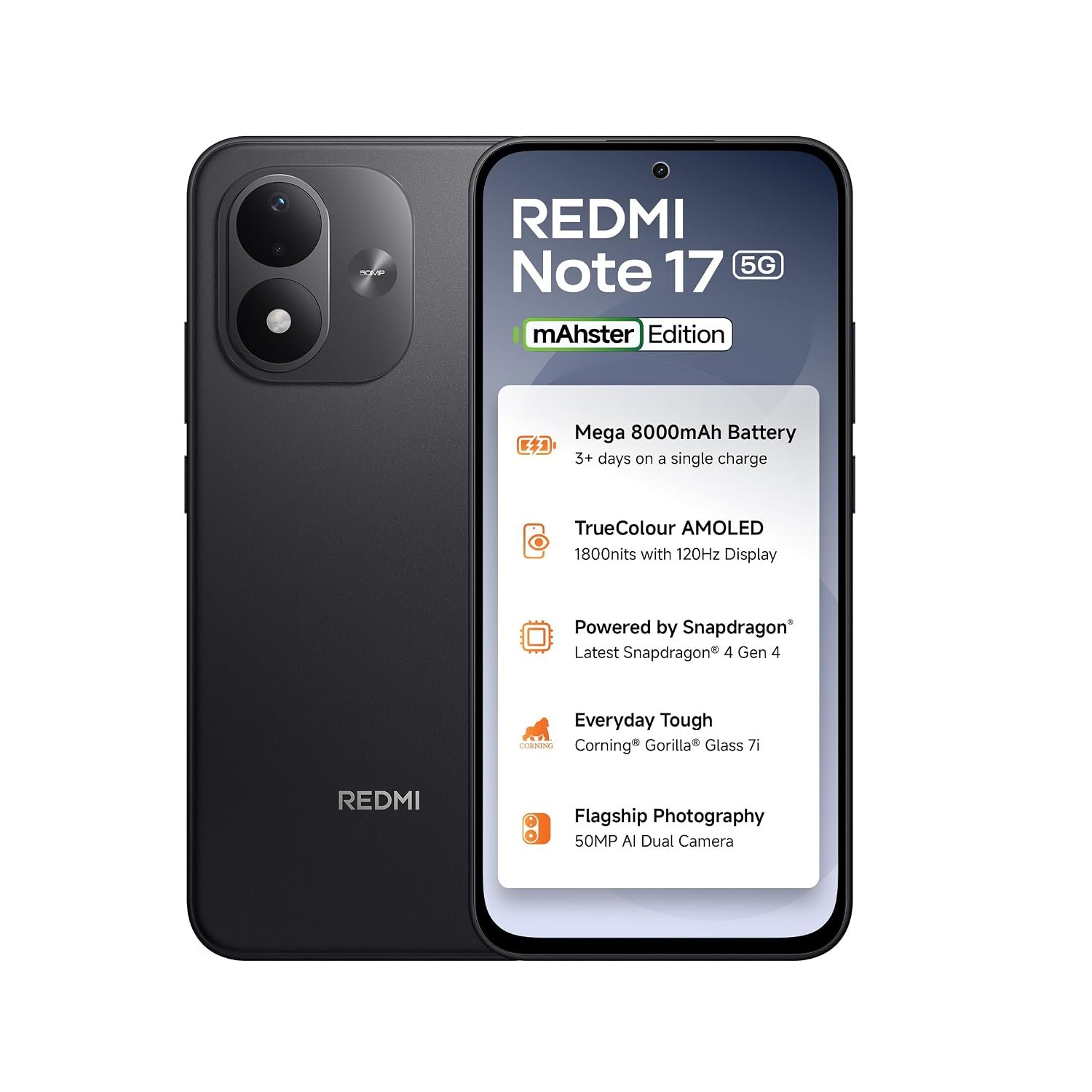 REDMI NOTE 17 8 GB DARK NIGHT