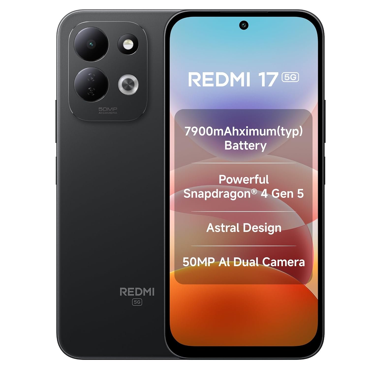 Redmi 17 128 GB Absolute Black