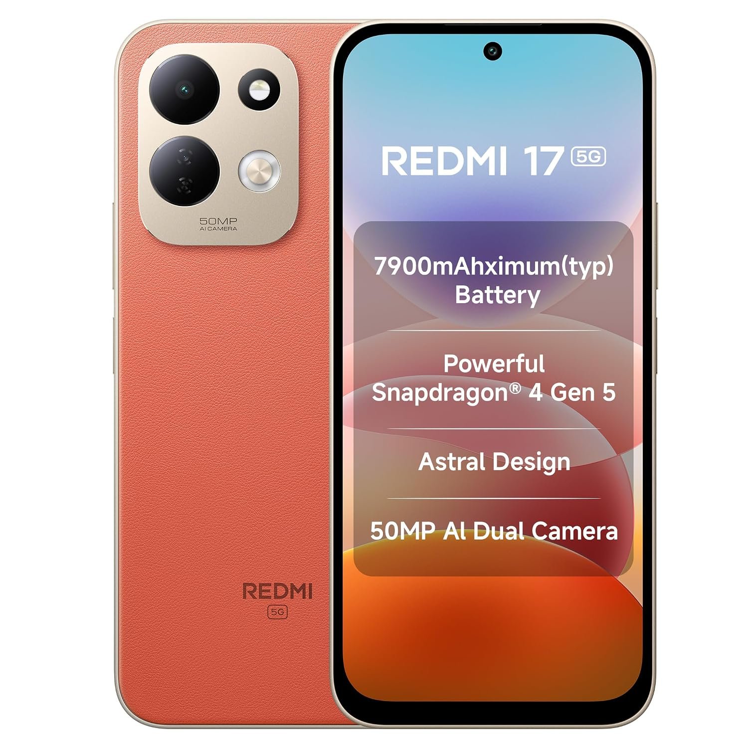 Redmi 17 8 GB Eternal Orange